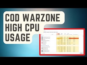 How To Fix Call Of Duty Warzone 2.0 High CPU Usage | Updated 2024