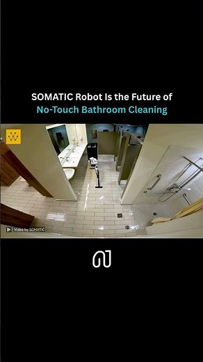 This Robot Cleans Public Bathrooms So You Don’t Have To