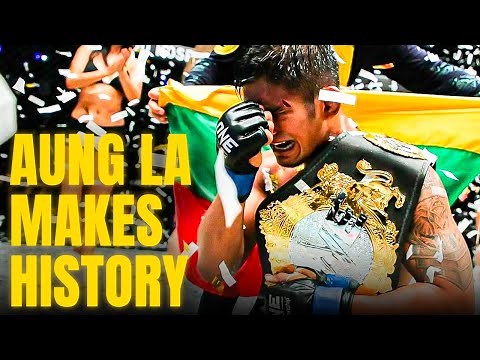 INCREDIBLE ATMOSPHERE 🤯 Aung La N Sang Defeats Vitaly Bigdash In Myanmar