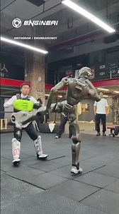 Chinese CEO kicked by humanoid robot in simulated battle