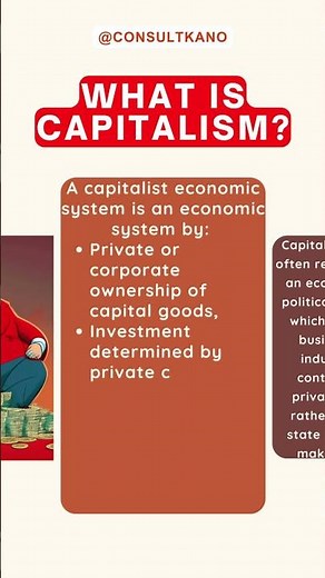 What is Capitalism? Capitalist Economic System Explained #Capitalism #EconomicSystems #Economics