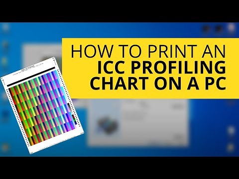 How To Print A Custom ICC Profiling Chart On A PC