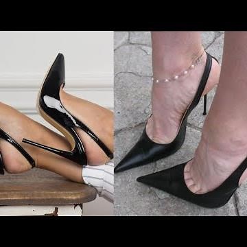 Magic shoe Collection of 2024// high heels open pumps designs