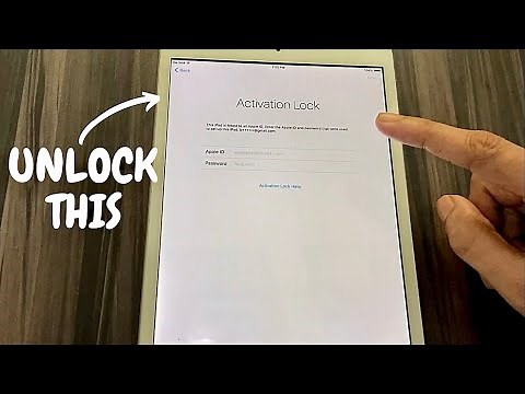 iPad Activation Lock Removal Permanent Unlock FREE method