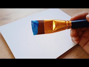 Easy to Paint Waterfall / Acrylic Painting for Beginners