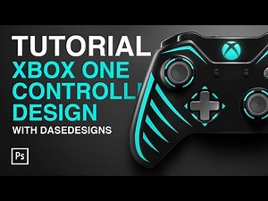 Custom Xbox One & Playstation 4 Controller Design Tutorial | Photoshop Tutorial DaseDesigns