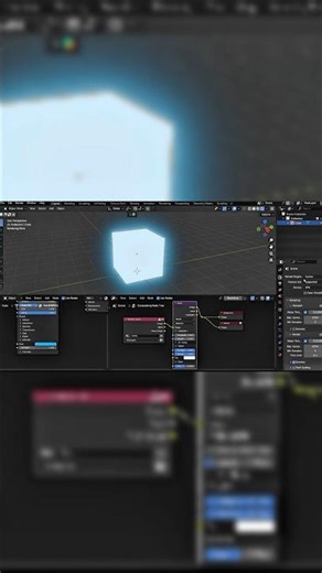 How to Make Glow Effect in Blender#blender #blender3d #blendertutorial #shorts