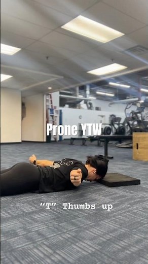 YTWs for Scapular Control and Shoulder Rotation