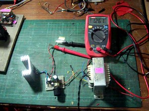 LM317 Power Supply (My First Circuit) | ElecCircuit