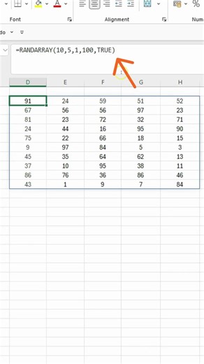 Need Dummy Numbers for Testing? Use This Excel Trick || RANDARRAY Function in Excel