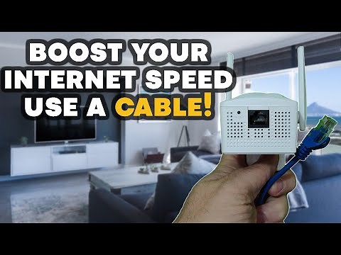 Boost Your Internet Speed by Using a Wi-Fi Extender with a Cable