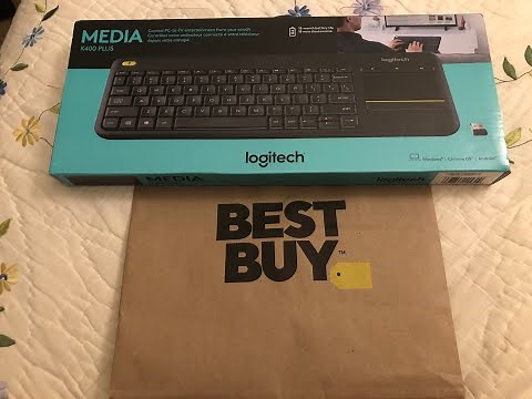 Logitech K400+ Wireless Keyboard - Unboxing | Set Up | Test