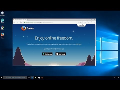 How to Install Mozilla Firefox on Windows 10