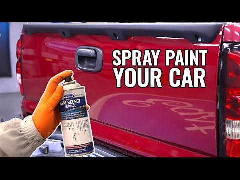 How To Spray Paint Your Car - Get GREAT Results at Home!