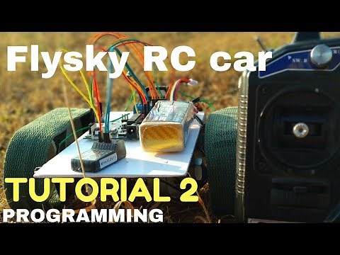 Flysky Controlled rc car using l298n motor driver | programming explained