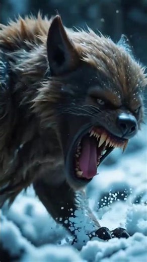 Wolverine vs Wolf: The Animal That Knows NO FEAR 😱 #shorts #WolverineVsWolf #AnimalFight #Nature