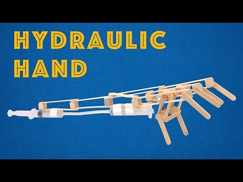 Hydraulic Hand - STEM Activity for Kids with Simple Syringe Hydraulics