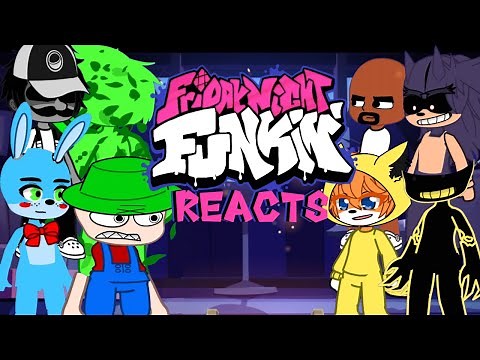 Friday Night Funkin' Mod Characters Reacts | Part 42 | Moonlight Cactus |