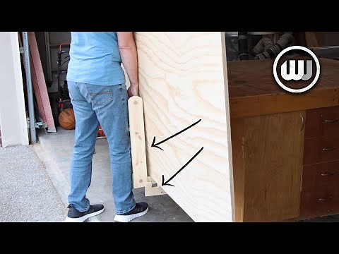 Lift & Carry Large Sheets of Plywood by Yourself With This Jig! Plan Available