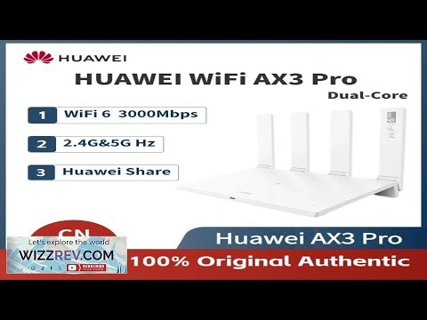 New Chinese Version Huawei WiFi Router AX3 Pro Dual Core Amplifier Wireless Router