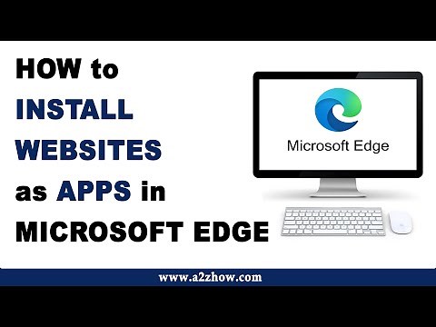 How to Install Websites as Apps in Microsoft Edge