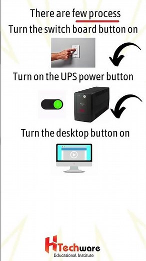 How to start a computer? #computerbasicknowledge #computereducation
