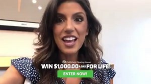 975K views · 42 reactions | You could win a fortune! Enter the $1,000.00 A Day For Life Sweepstakes! Only days left! | PCH Publishers Clearing House | Facebook