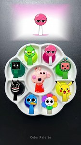 139K views · 1K reactions | Sprunki OC Color Mixing _ Guess the Mixed Color #colors #colormixing #sprunki #colormix #art | Color Palette | Facebook