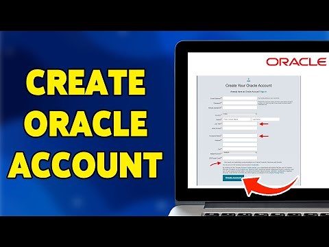 How To Create Oracle Account 2024 | Oracle Account Sign Up/Setup/Registration Guide