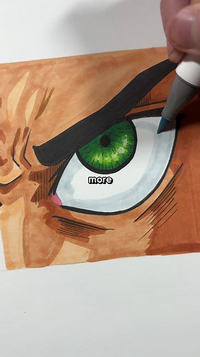 Coloring Eyes with Markers: A Step-by-Step Art Tutorial