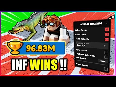 [🏆INF] Animal Training Script - Infinite Wins, Fast Farm