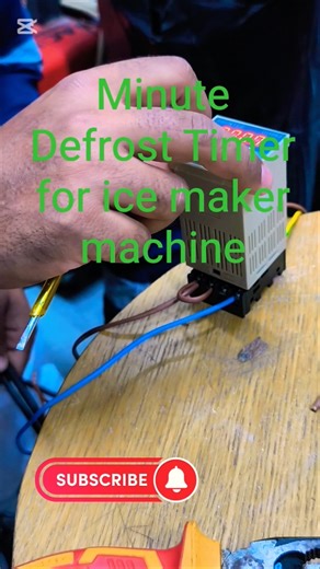 Minute Defrost Timer for Ice Maker Machine | Full Working Guide#sorts #icecontrol #icemaking