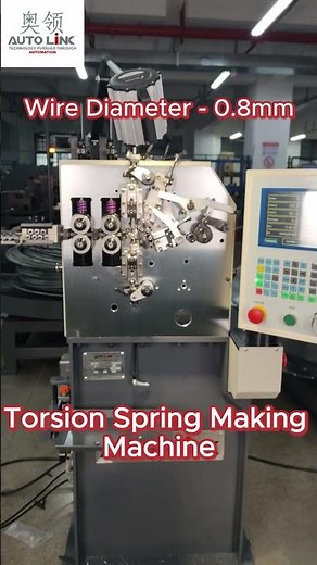 CNC Torsion Spring Machine | Make Custom Springs with Ease!