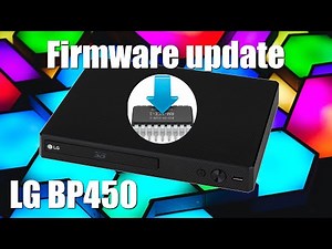 Como atualizar o Blu-ray LG BP 450 Firmware Software update