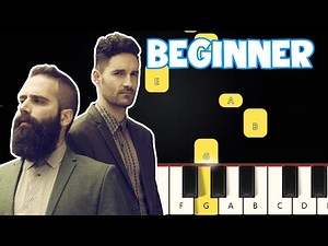 Safe And Sound - Capital Cities | Beginner Piano Tutorial | Easy Piano