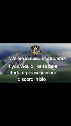 #school #roblox #students #fyp #discord we would highly appreciate it if you would become a student