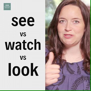 57K views · 5.7K reactions | 'See', 'look' and 'watch' are all verbs...