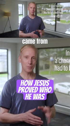 Why Jesus Had to Live the Messiah Role for People to Recognise Him