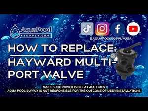 How to Replace a Hayward Vari-Flo Multiport Valve (SP0714T) | Fix Pool Leaks Fast