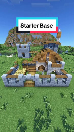 Ultimate Minecraft Starter Base Building Tutorial