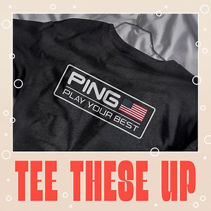 New summer t-shirts have hit the PING Shop. See all of the styles: https://bit.ly/3vsgEwK | PING Golf