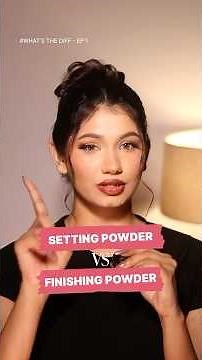 Setting Powder vs Finishing Powder | What’s the Difference - Ep 1 ✨ | NykaaTV