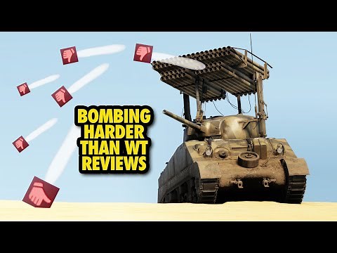 FIRING MORE ROCKETS THAN NEGATIVE WAR THUNDER REVIEWS - Calliope in War Thunder