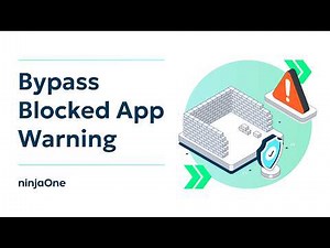 How to Bypass ‘This app has been blocked for your protection’ in Windows 10 (w/ SCREEN RECORDING)