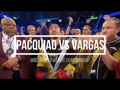 Pacquiao VS Vargas Full Highlights (HD)