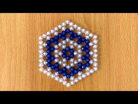 HOW TO MAKE A TABLE MAT USING DIAMOND BEADS // DIY BEADED TABLE MAT