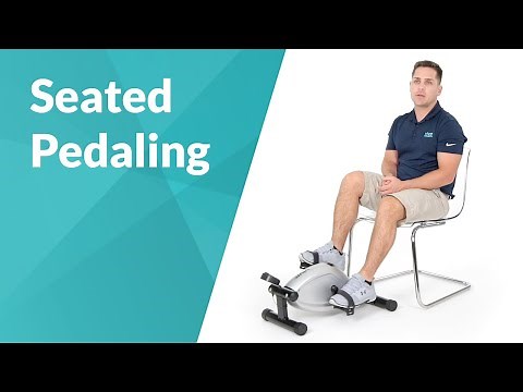 Pedal Exerciser - Chair Cardio Workout