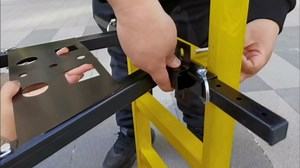 Ladder Stabilizer, Telescopic Adjustable Extension Ladder Stabilizer Load Capacity Safety Ladder Standoff for House Maintenance