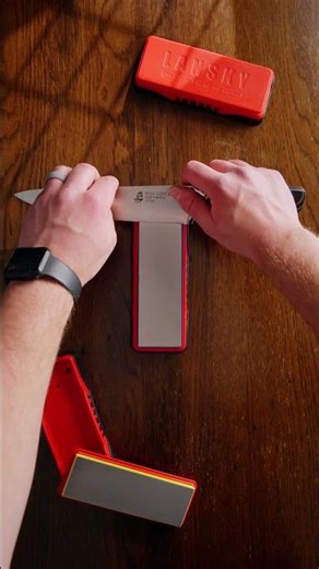 Lansky Diamond Benchstone Sharpening