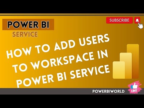 BEGINNERS GUIDE to add users to workspace in Power BI || Manage Access and Permissions #powerbi